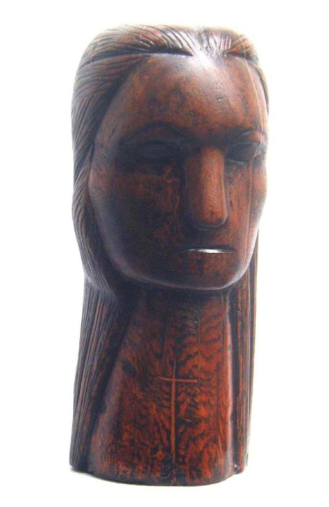 Woman (Wood, 30x14x12cm, 2001)